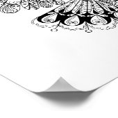 Style Black Owl 2 Poster (Ecke)