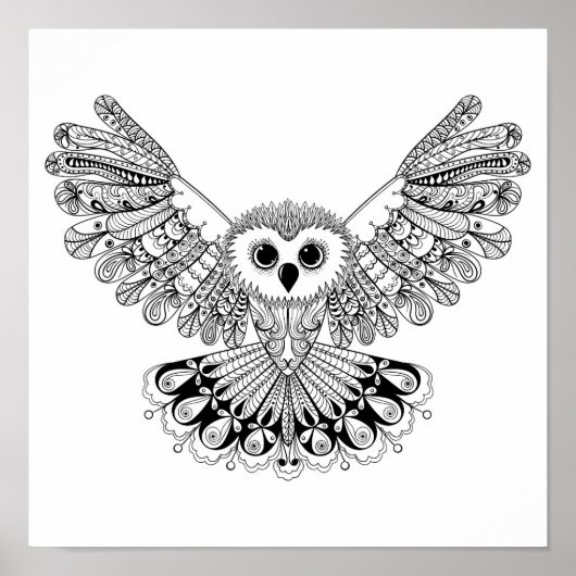 Style Black Owl 2 Poster (Vorne)