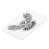 Style Black Owl Magnet (Linke Seite)