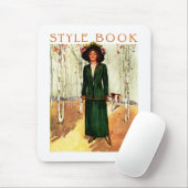 Style Book Fashion Illustration Mousepad (Mit Mouse)