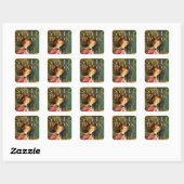 Style Book Quadratischer Aufkleber (Blatt)