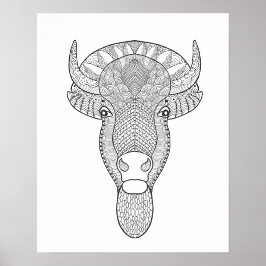 Style Bull Head 2 Poster (Vorne)