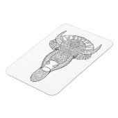 Style Bull Head Magnet (Linke Seite)