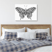 Style Butterfly 16 Leinwanddruck (Insitu (Schlafzimmer))