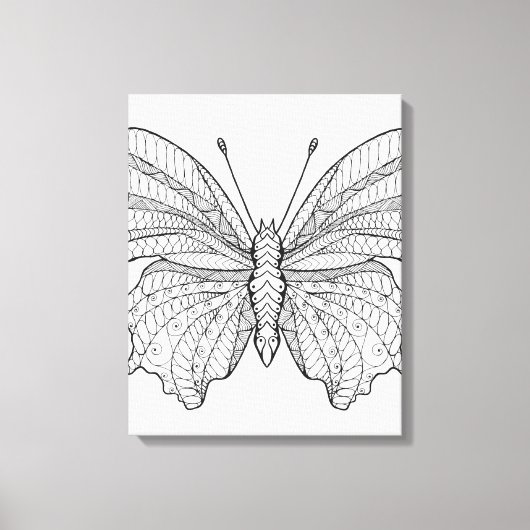 Style Butterfly 18 Leinwanddruck (Vorderseite)