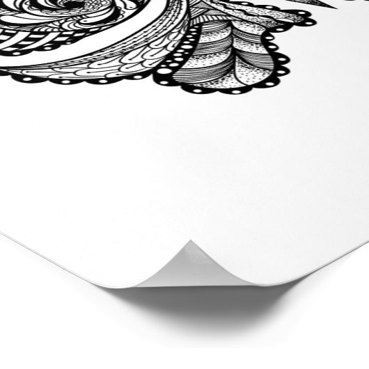 Style Butterfly 2 Poster (Ecke)