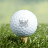 Style Butterfly 3 Golfball (Insitu T-Shirt)