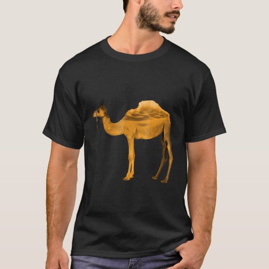 Style Camelid Wüste Silhouette T-Shirt (Vorderseite)