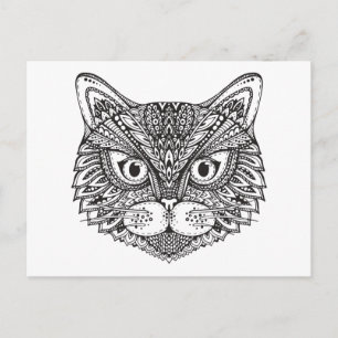 Style Cat Postkarte