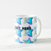 Style Classic Tasse Text Star Image Tee Kaffee Cup (VorderseiteRechts)