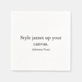 Style Cocktail Napkins Serviette