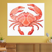 Style Crab Leinwanddruck (Insitu (Wohnzimmer))