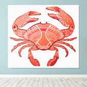 Style Crab Leinwanddruck (Insitu (Holzboden))