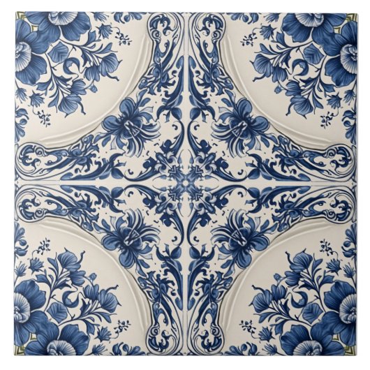Style Delft 10 Fliese (Vorderseite)