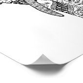 Style Elephant 2 Poster (Ecke)