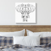 Style Elephant 6 Leinwanddruck (Insitu (Schlafzimmer))