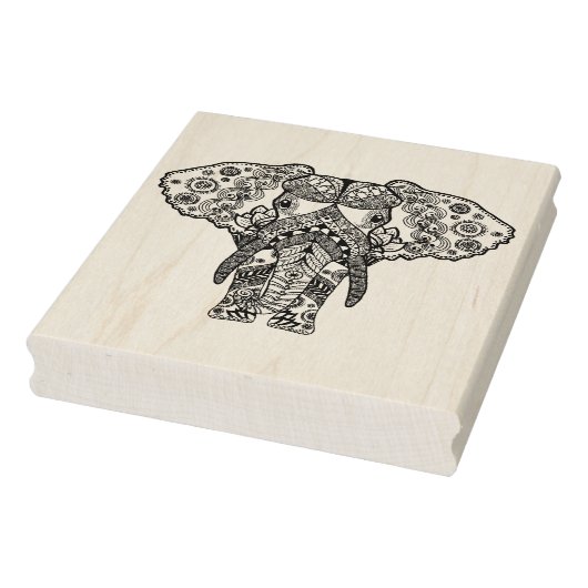 Style Elephant Gummistempel (Stempel)