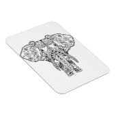Style Elephant Magnet (Rechte Seite)