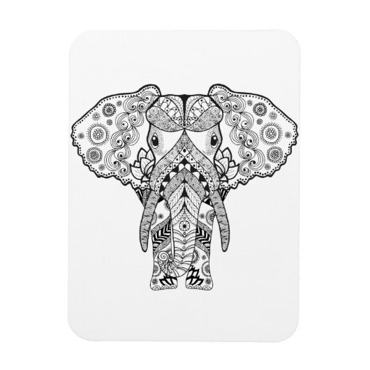 Style Elephant Magnet (Vertikal)