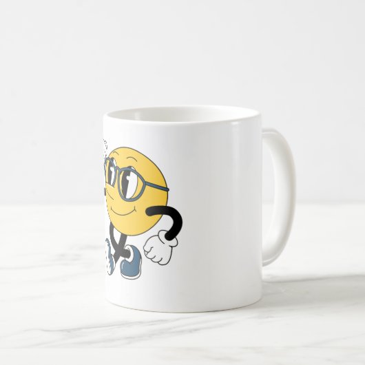 Style Emoji-Tasse Kaffeetasse (VorderseiteRechts)