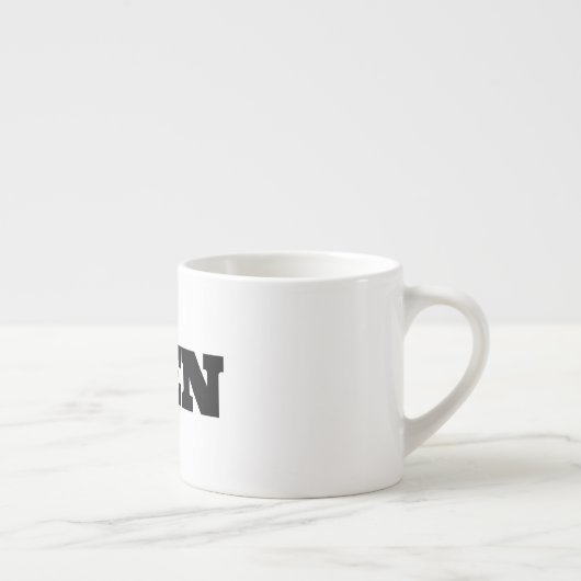 Style Espresso Ultra Schriftart Men Text Tasse (Rechts)