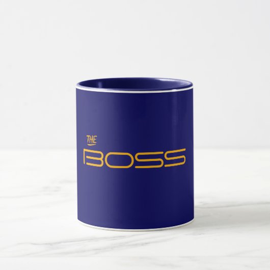 Style Gold Die BOSS-Tasse Tasse (Zentrum)