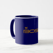 Style Gold Die BOSS-Tasse Tasse (Vorderseite Links)