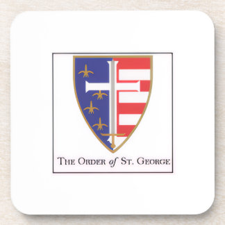 Style: Hard Plastic coasters with cork back - set  Getränkeuntersetzer