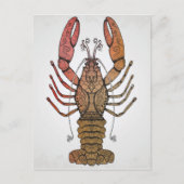 Style Lobster Postkarte (Vorderseite)