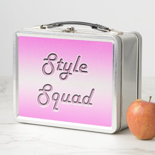 Style Squad Metall Brotdose (Beispiel)