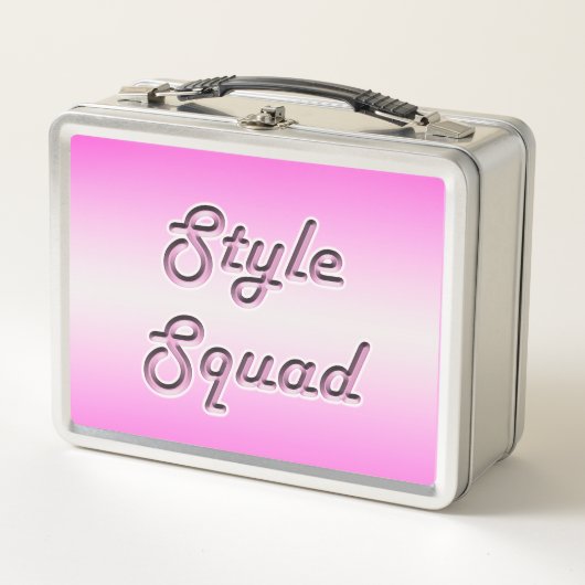 Style Squad Metall Brotdose (Vorderseite)