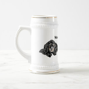 Style Stein: Dackel Bierglas