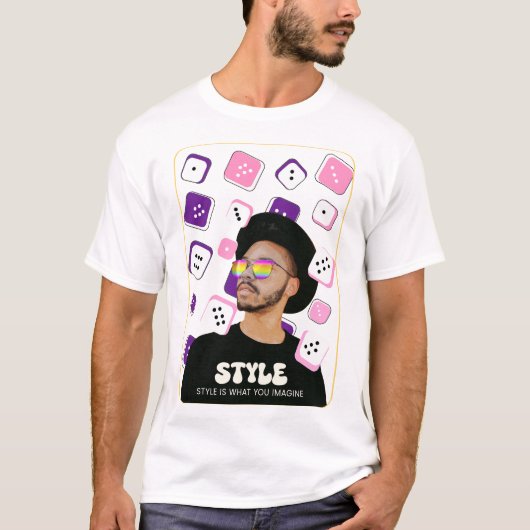 STYLE – Streetwear Graphic T-Shirt | Bold Attitude (Vorderseite)
