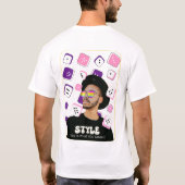 STYLE – Streetwear Graphic T-Shirt | Bold Attitude (Rückseite)