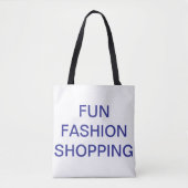 Style Sugar Fun Fashion Shopping Tasche (Vorderseite)