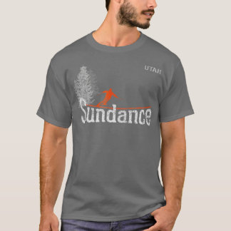 Style Sundance Utah 1980er Jahre Vintages Skifahre T-Shirt