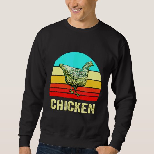 Style Sunset Chicken   Sweatshirt (Vorderseite)