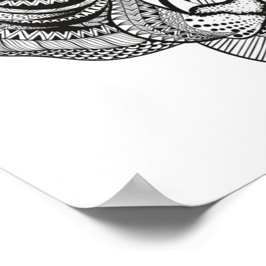 Style Tiger 2 Poster (Ecke)