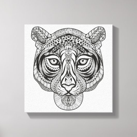 Style Tiger 6 Leinwanddruck (Vorderseite)