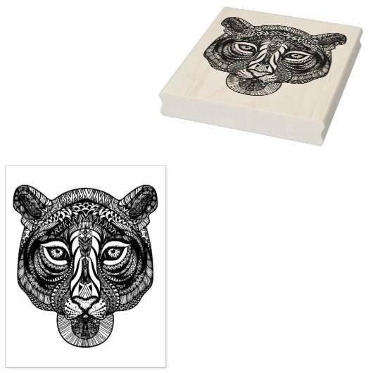 Style Tiger Gummistempel (Stempel)