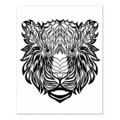 Style Tiger Head Gummistempel (Prägung)