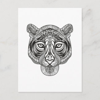 Style Tiger Postkarte