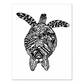 Style Turtle Gummistempel (Prägung)
