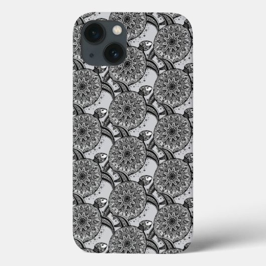 Style Turtle Pattern Case-Mate iPhone Hülle (Rückseite)