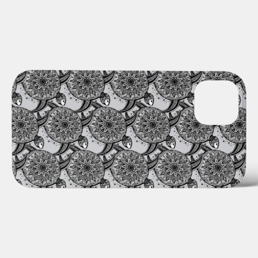 Style Turtle Pattern Case-Mate iPhone Hülle (Rückseite (Horizontal))