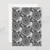 Style Turtle Pattern Postkarte (Vorne/Hinten)