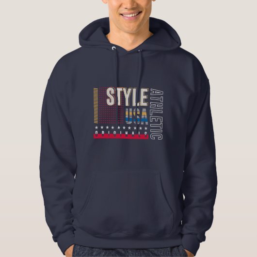 Style USA Athletic Hoodie (Vorderseite)