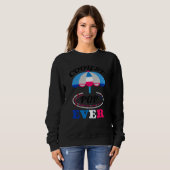 Stylek Popsicle Retro & Eiscreme Strand Sonnenschi Sweatshirt (Vorne ganz)