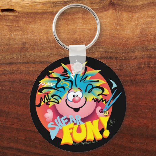 StyleStickers™ Shear Fun Schlüsselanhänger (Vorderseite)