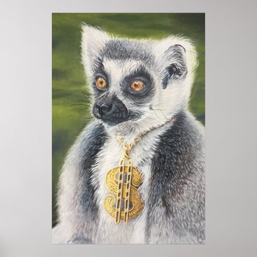 Stylin Lemur Poster (Vorne)